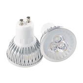 お買い得  LEDスポットライト-led スポットライトライト 10 個 5 ワット gu10 4 ワット led スポットライト foco led ランプ 85-265v ホームホテル dect 3 ワット