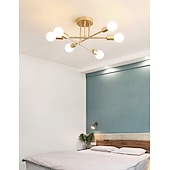 preiswerte Sputnik-Design-6-Licht 70 cm Sputnik Design Cluster-Design Kronleuchter Metall Industriell Lackierte Oberflächen Moderne Traditionell-Klassisch 110-120V 220-240V / ASTM