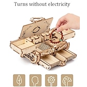 olcso Kirakós játékok-nőnapi ajándékok 3d fa puzzle antik ékszerdoboz zenedoboz készlet barkácsolás otthoni dekoráció lézerrel vágott mechanikus modell anyák napi lenyűgöző ajándékok felnőtteknek anyák napi ajándékok