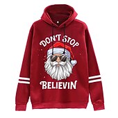 abordables Sudaderas y sudaderas con capucha divertidas-Navidad Denji Sudadera Animé Dibujos Anime Gráfico Para Pareja Hombre Mujer Adulto Estampado en caliente Casual Diario