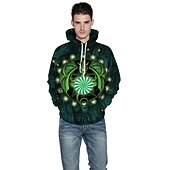 abordables Sudaderas y sudaderas con capucha divertidas-Dinosaurio Suéter de navidad Sudadera Pullover Sudadera con capucha navideña divertida Impresión 3D Hombre Mujer Navidad Carnaval Mascarada Nochebuena Navidad Adultos Fiesta Navidad Cima