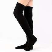cheap Home Socks-Women&#039;s Cable Knitted THigh High Boot Socks Extra Long Winter Stockings Over Knee Leg Warmers Floor Socks Wool