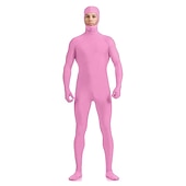 levne Matné kostýmy-Zentai obleky Kožené obleky Oblek na celé tělo Karnevalový kostým Oblek na celé tělo Den králů Pánské Dámské Pohlaví Jednobarevné Spandex Lycra Kostým pro předvečer Všech svatých Dospělé
