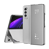preiswerte Samsung-Handyhülle-Handy Hülle Handyhüllen Für Samsung Galaxy Z-Falte 6 Z Fold 5 Z Fold 4 Z Fold 3 Klappetui Shutzrahmen Magnetisch Ganzkörperschutz Einfarbig PC Metall