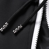 cheap Basic Tracksuits-Men&#039;s Tracksuit Sweatsuit Jogging Suits Black Blue Green Hooded Color Block Pocket 2 Piece Sports &amp; Outdoor Daily Sports Cool Sportswear Casual Fall Spring Clothing Apparel Hoodies Sweatshirts  Long