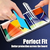 voordelige Screenprotectors voor Samsung-[4 Pak] Scherm Beschermer Voor Samsung S24 Ultra Plus S23 S22 S21 S20 Plus Ultra S10 S10 Plus Note 20 Ultra 10 Plus TPU-hydrogel 9H-hardheid Zelfgenezing Anti-vingerafdrukken High-Definition (HD