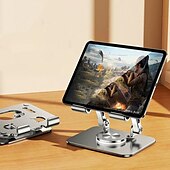 Χαμηλού Κόστους Βάση tablet-Βάση tablet Περιστρεφόμενες Πτυσσόμενο Ρυθμιζόμενο Θήκη τηλεφώνου για Γραφείο Συμβατό με iPad Δισκίο Αξεσουάρ Κινητού Τηλεφώνου