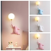 cheap Indoor Wall Lights-LED Wall Lamp Cartoon Balloon Bear Indoor Wall Light For Home Bedroom Bedside Indoor
