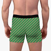 cheap Christmas Pajamas-Christmas Gift Boxer Briefs Underwear Men&#039;s Christmas Carnival Masquerade Christmas Eve Christmas Adults Party Christmas