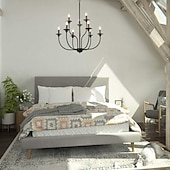 economico Modello a candelabro-Lampadario singolo design 73 cm metallo mini finiture verniciate tradizionale/classico country 220-240v