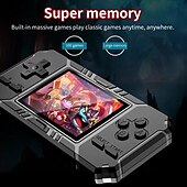 cheap Electronic Entertainment-Handheld Retro Game Console,Retro Portable Mini Handheld Game Console 8-Bit 3.0 Inch Color LCD Game Player Built-in 520 Games
