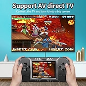 cheap Electronic Entertainment-Handheld Retro Game Console,Retro Portable Mini Handheld Game Console 8-Bit 3.0 Inch Color LCD Game Player Built-in 520 Games