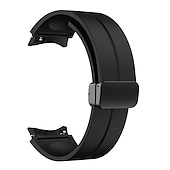 economico Cinturini per orologi Samsung-Cinturino per orologio  per Samsung Orologio 7/6/5/4 40/44mm, Orologio 5 Pro 45mm, Orologio 6 Classic 43/47mm, Orologio 4 Classic 42/46mm Silicone Sostituzione Cinghia 20mm Chiusura Magnetica