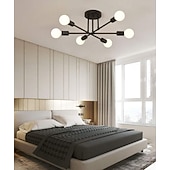 preiswerte Sputnik-Design-6-Licht 70 cm Sputnik Design Cluster-Design Kronleuchter Metall Industriell Lackierte Oberflächen Moderne Traditionell-Klassisch 110-120V 220-240V / ASTM