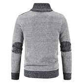 economico Maglioni Cardigan da uomo-Per uomo Cardigan Maglione Maglione da abito Maglione in pile A coste Maglia Corto Lavorato a maglia Color Block Regina Anna Top caldi Contemporaneo moderno Da tutti i giorni Per uscire Abbigliamento