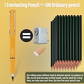 preiswerte Stifte &amp; Bleistifte-5 Stück neue Technologie, unbegrenzter Schreibstift, keine Tinte, neuartiger Stift, Kunstskizze, Malwerkzeuge, Kindergeschenk, Schulbedarf, Schreibwaren, Geschenk zum Schulanfang