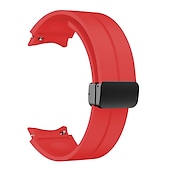 economico Cinturini per orologi Samsung-Cinturino per orologio  per Samsung Orologio 7/6/5/4 40/44mm, Orologio 5 Pro 45mm, Orologio 6 Classic 43/47mm, Orologio 4 Classic 42/46mm Silicone Sostituzione Cinghia 20mm Chiusura Magnetica