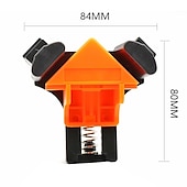 cheap Clamps-90Degree Right Angle Clamp Set Picture Frame Corner Clips Mate Woodworking Hand Tools Fixing Clip Positioning Tool Kit