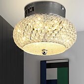abordables Plafonniers-Plafonniers au design unique de 18 cm en acier inoxydable galvanisé moderne 220-240v