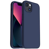 Χαμηλού Κόστους iPhone Θήκες-Θήκη τηλεφώνου για iPhone 16 iPhone 15 Pro Max Plus iPhone 14 13 12 11 Pro Max Mini X XR XS Max 8 7 Plus Θήκη Λιπαντικού Σιλικόνης Ανθεκτική σε Κραδασμούς Μονοχρωματική Σιλικόνη