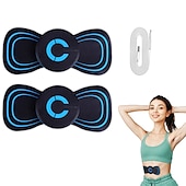 economico Massaggiatori per corpo-massaggiatore portatile per il corpo del collo microcorrente sollievo dal dolore muscolare mini elettrico conveniente adesivi per massaggio cervicale intelligente massaggiatore meridiano