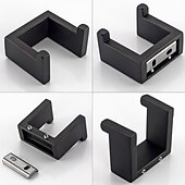 cheap Bathroom Accessory Set-Bathroom Accessory Set 3 Piece Stainless Steel,Wall Mounted Towel Bar,Toilet Paper Holder and Robe Hook,Bathroom Hardware Set(Black/Brushed Nickel)