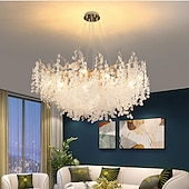 cheap Chandeliers-LED Chandeliers Modern Luxury, 60cm Gold Crystal for Home Interiors Kitchen Bedroom Iron Art Tree Branch Lamp Creative Lamp Light 85-265V