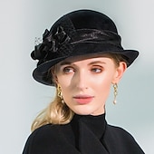 economico Fascinatori &amp; Cappelli-Cappello Vintage Retro Anni '50 Festa di San Valentino per Donne Derby Ascot Festival di Corse Cappello per Adulti Tutte le Stagioni