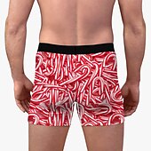 cheap Christmas Pajamas-Christmas Gift Boxer Briefs Underwear Men&#039;s Christmas Carnival Masquerade Christmas Eve Christmas Adults Party Christmas