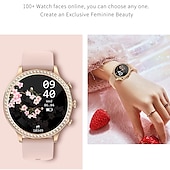 preiswerte Smartwatch-696 i70 Smartwatch 1.32 Zoll Smartwatch Fitnessuhr Bluetooth Schrittzähler Anruferinnerung Schlaf-Tracker Kompatibel mit Android iOS Damen Freisprechanlage Nachrichterinnerung Kamera Kontrolle IP 67