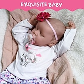 お買い得  リボーンドール-18インチ リボーンドール ベビー  幼児おもちゃ リボーン幼児ドール リボーンベビードール ボーイリボーンベビードール レヴィ 新生児 リアルライフギフト 手作り 無毒ビニールシリコンビニール 服付き クリスマスギフト