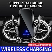 ieftine Suport Auto-Suport pentru telefon cu încărcare wireless Q3 pentru mașină - inducție inteligentă deschidere și închidere automată cu senzor încărcare magnetică
