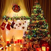 billige Elektrisk støpsel-juleslyngelys utendørs 20m 200leds 8 moduser plugg inn julepynt varme hvite lys fest hage juledekor belysning ac220v 230v 240v eu plugg