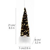billige Dekorative lys-julelys dekorasjoner med led lys håndlaget tomte plysj nisse bedårende jule nisse ornament ferie hengt eller plassert dekorasjoner