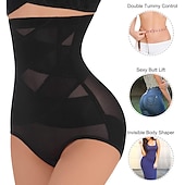 halpa Muotoilevat alushousut-naisten musta mesh korkeavyötäröinen lantio nostaa klassisia skinny s -kotiasuja