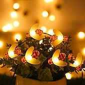 tanie Słoneczne światła sznurka-Solarne bee string lights zewnętrzne wodoodporne 12m-100led 7m-50led 6.5m-30led 8 trybów oświetlenie oświetlenie ogrodowe dekoracje świąteczne przyjęcie świąteczne drzewo ogrodowe dekoracja patio