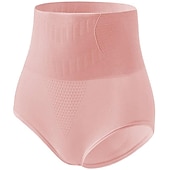 abordables Culottes-Femme Taille haute Élévation de la hanche Couleur unie / unie Sous-vêtements Standard Printemps, Août, Hiver, Eté Violet claire Gros rouge Vert Noir Rose Claire