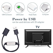 お買い得  リモコンコントロール-usb cob led ストリップ ライト 5v 1-4m 調光対応 300led / m cri85 rf リモート コントローラー付き テレビ バックライト キャビネットの下のフレキシブル テープ ランプ 寝室のキッチンや家の diy 照明用