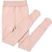 ieftine Șosete-Pentru femei Chiloți Casă Birou Muncă Culoare solidă Spandex Nailon De Bază Clasic Cald 1 pereche
