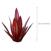 cheap Garden Sculptures&amp;Statues-Tequila Rustic Sculpture, DIY Metal Agave Plant,Rustic Hand Painted Metal Agave,Garden Yard Art Decoration Statue Home Decor for Yard Stakes,Garden Figurines,Outdoor Patio