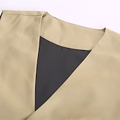 abordables Chalecos-Hombre Chaleco Boda Oficina y carrera Ropa Cotidiana Noche Negocios Tradicional / Clásico Primavera Otoño Botón Bolsillo Poliéster 95% algodón Al Aire Libre Cómodo Boda Color puro Botonadura Simple