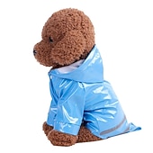 Hund Katze Regenmantel Jacke Reflexionsband Welpenkleidung Regenjacke Mode Wasserdicht Winddicht Trendy Reflektierend Wasserdicht Outdoor Hundebekleidung preiswerte Regenmantel-Hund Katze Regenmantel Jacke Reflexionsband Welpenkleidung Regenjacke Mode Wasserdicht Winddicht Trendy Reflektierend Wasserdicht Outdoor Hundebekleidung
