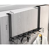 economico sopra il gancio della porta-Gancio dietro la porta Appendiabiti da parete senza punzonatura Appendiabiti da parete Appendiabiti da parete Appendiabiti da parete resistente e antitraccia