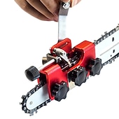 abordables accessoires de forage-dispositif d&#039;affûtage de chaîne de scie à chaîne - gabarit en acier inoxydable facile à utiliser pour un meulage de précision - outil d&#039;affûtage rapide et précis pour l&#039;entretien de la chaîne