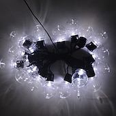 billiga Solsträngsljus-globe solar string light led g50 glödlampa ip65 vattentät utomhus krans trädgårdslampa lämplig för hem inomhus trädgård semesterbelysning