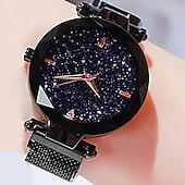 economico Orologi al quarzo-Orologio da polso Quarzo per Da donna Analogico Quarzo stella splendente Moda Lusso Informale Bling Con diamantini Lega Lega