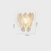 cheap Indoor Wall Lights-Crystal Indoor Modern Nordic Style Indoor Wall Lights Living Room Bedroom Copper Wall Light 220-240V