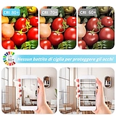 رخيصةأون لمبات الكرة LED-10/12 قطعة 6 واط لمبات كروية LED 550 lm E14 G45 20 خرز LED SMD 2835 أبيض دافئ أبيض كول أبيض طبيعي 220-240 فولت