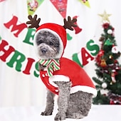billiga julklappar till husdjur-Hund Katt Väst Julklappar till husdjur Förtjusande Stylish Vanlig Ledigt vardag Vinter Varm Mjuk Tvättbar Bekväm Jul Utomhus Ledigt / vardag Gång for Bichon Frisé Pommeran valpen eller det lilla