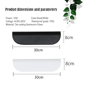 economico applique da esterno-lampada da parete per esterni a led 10w 900lm lampada da parete per esterni impermeabile porta scale corridoio parete esterna cortile balcone corridoio lampada da parete per interni per esterni